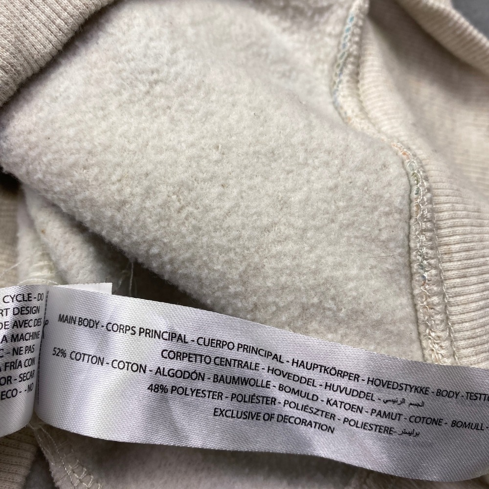 Ariat REAL Womens Cactus Floral Print Hoodie Sweatshirt Cream Small Grunge - Picture 4 of 9